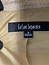 Le Suit Separates 100% Polyester Tweed Gold Blazer Size 6 - photo 6