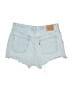 Levi's 100% Cotton Blue Denim Shorts Size 32 waist - photo 2