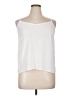 White House Black Market 100% Polyester White Sleeveless Top Size 14 - photo 1