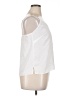 White House Black Market 100% Polyester White Sleeveless Top Size 14 - photo 4
