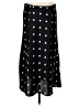 J.Crew 100% Polyester Polka Dots Black Casual Skirt Size M - photo 2