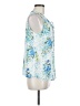 Skies Are Blue 100% Polyester Blue Sleeveless Blouse Size M - photo 4