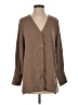 Heritage Brown Long Sleeve Blouse Size 0 - photo 1