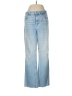 Zara Hearts Blue Jeans Size 4 - photo 1