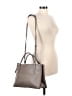 Coach 100% Leather Solid Gray Leather Satchel One size - photo 2