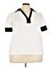 Unbranded Ivory Short Sleeve Polo Size XXL - photo 1