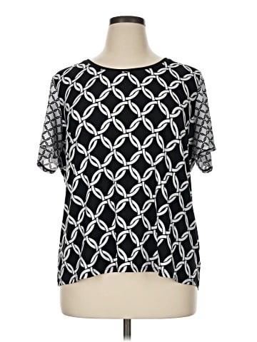 Susan Graver Short Sleeve T-Shirt (view 1)