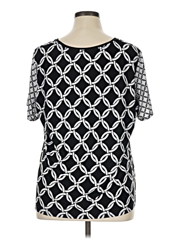 Susan Graver Short Sleeve T-Shirt (view 2)