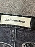 Reformation Chevron-herringbone Gray Jeans Size 29 Petite - photo 7