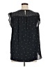 Ann Taylor LOFT Outlet 100% Polyester Black Sleeveless Blouse Size XL - photo 2