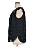 Ann Taylor LOFT Outlet 100% Polyester Black Sleeveless Blouse Size XL - photo 5