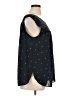 Ann Taylor LOFT Outlet 100% Polyester Black Sleeveless Blouse Size XL - photo 4
