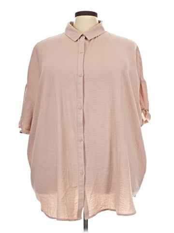 Treasure & Bond 3/4 Sleeve Button-Down Shirt (view 1)