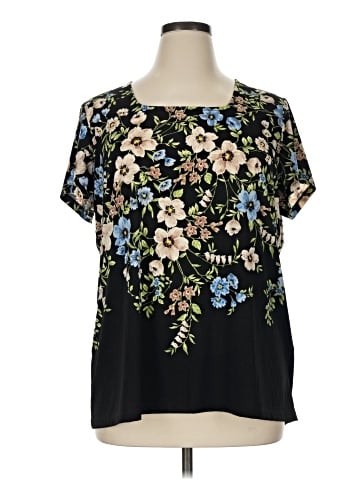 Susan Graver Short Sleeve T-Shirt (view 1)