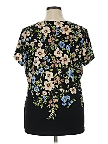 Susan Graver Short Sleeve T-Shirt (view 2)