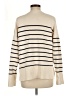 Zara Stripes Ivory Turtleneck Sweater Size M - photo 2