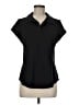 Athleta Black Short Sleeve Blouse Size M - photo 1