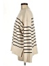 Zara Stripes Ivory Turtleneck Sweater Size M - photo 5
