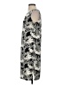 Ann Taylor LOFT 100% Polyester Print Gray Cocktail Dress Size S - photo 5