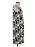 Ann Taylor LOFT 100% Polyester Print Gray Cocktail Dress Size S - photo 4