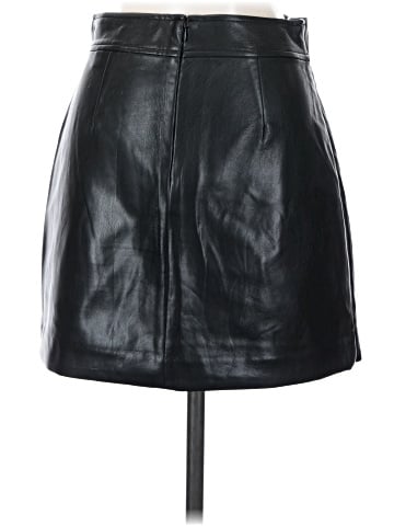 Babaton Faux Leather Skirt (view 2)