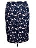 Talbots Print Blue Casual Skirt Size 14 - photo 2
