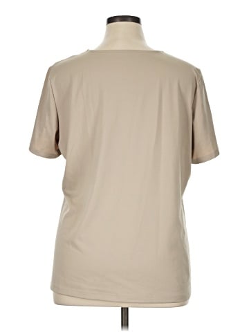 Susan Graver Short Sleeve T-Shirt (view 2)