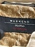 Weekend Max Mara 100% Cotton Gold Tan Jacket Size 12 - photo 7