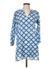 Roberta Roller Rabbit 100% Cotton Blue 3/4 Sleeve Blouse Size S - photo 1