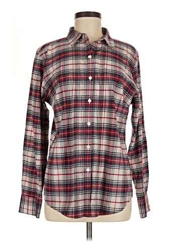 L.L.Bean Long Sleeve Button-Down Shirt (view 1)