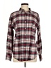 L.L.Bean Plaid Red Long Sleeve Button-Down Shirt Size M - photo 1