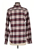 L.L.Bean Plaid Red Long Sleeve Button-Down Shirt Size M - photo 2