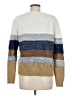 Fate Color Block Ivory Pullover Sweater Size M - photo 2
