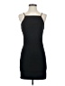MNG Solid Black Cocktail Dress Size 2 - photo 1
