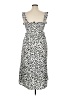 Influence 100% Polyester Animal Print White Casual Dress Size 14 - photo 2