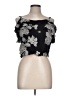 Willow & Clay 100% Rayon Black Short Sleeve Top Size L - photo 1