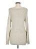Charlotte Russe 100% Acrylic Metallic Ivory Pullover Sweater Size M - photo 2