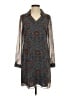 CAbi 100% Polyester Paisley Teal Casual Dress Size XS - photo 1