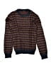 Pooh 100 acre collection Argyle Burgundy Pullover Sweater Size 14 - photo 1