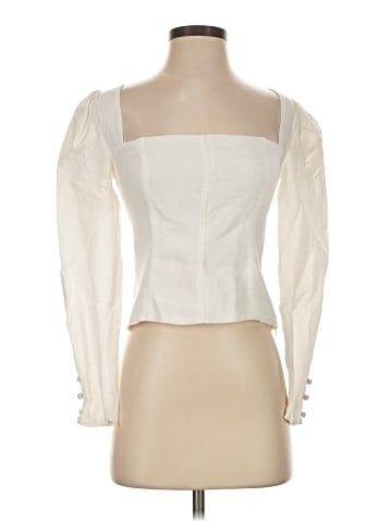 Reformation 3/4 Sleeve Blouse (view 1)