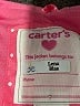 Carter's 100% Polyester Pink Raincoat Size 5 - 6 - photo 3