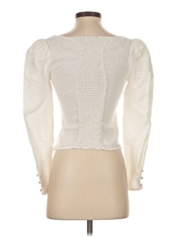 Reformation 3/4 Sleeve Blouse (view 2)