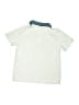 Cat & Jack Ivory Short Sleeve Button-Down Shirt Size 10 - 12 - photo 2