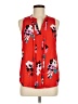 41Hawthorn 100% Polyester Red Sleeveless Blouse Size M - photo 1