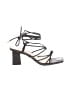 Journee Collection Black Sandals Size 11 - photo 1