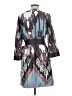 Eloise 100% Polyester Chevron-herringbone Gray Casual Dress Size Med - Lg - photo 2