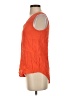 Pixley 100% Rayon Orange Sleeveless Blouse Size S - photo 5