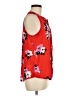41Hawthorn 100% Polyester Red Sleeveless Blouse Size M - photo 4