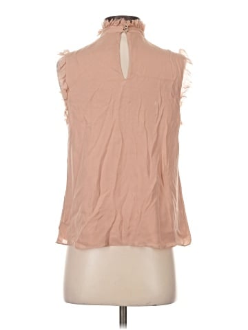 Alexis Sleeveless Silk Top (view 2)