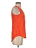 Pixley 100% Rayon Orange Sleeveless Blouse Size S - photo 4